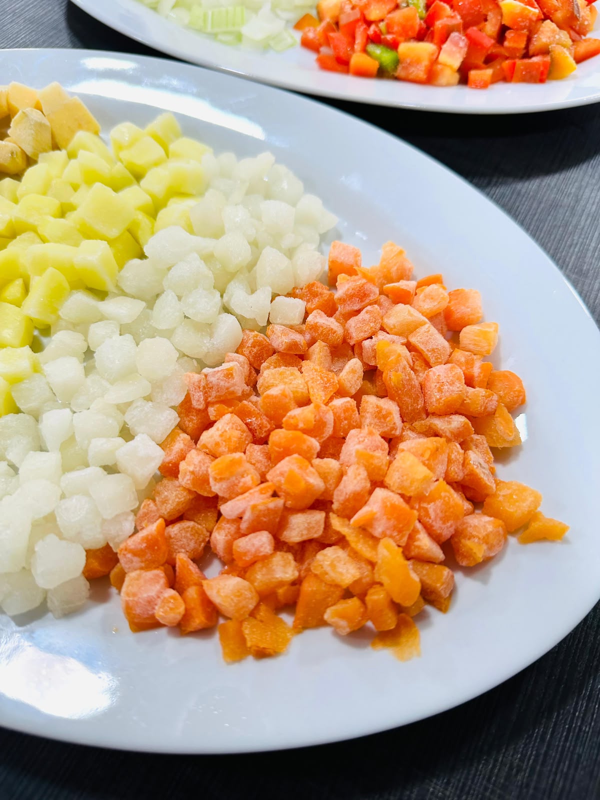 Vegetales congelados IQF